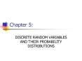 DISCRETE RANDOM VARIABLES AND THEIR PROBABILITY DISTRIBUTIONS PowerPoint PPT Presentation
