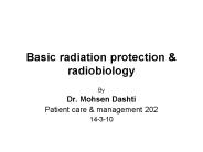 Basic radiation protection