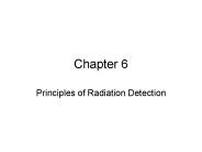 Principles of Radiation Detection