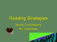 Reading Strategies PowerPoint PPT Presentation