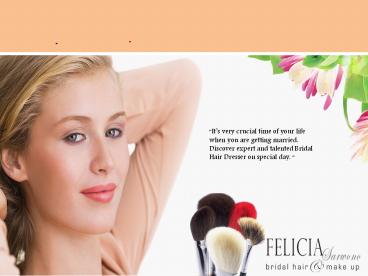 Felicia Sarwono Bridal Make Up