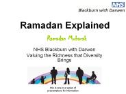 Ramadan Explained