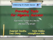 Teacher Collaboration