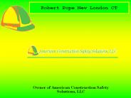 Robert Pope New London CT