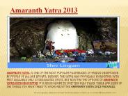 Amarnath Yatra Tour Package 2013