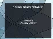 Artificial Neural Networks