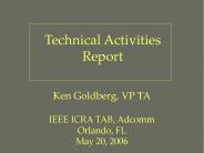 Technical Activities Report