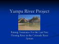 Yampa River Project PowerPoint PPT Presentation