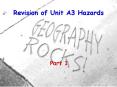 Revision of Unit A3 Hazards PowerPoint PPT Presentation