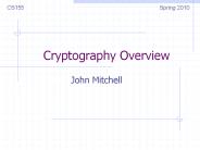 Cryptography Overview