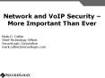 Cutting Edge VoIP Security Issues Color PowerPoint PPT Presentation