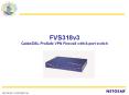 FVS318v3 Cable/DSL ProSafe VPN Firewall with 8-port switch PowerPoint PPT Presentation