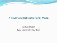 A Pragmatic LDI Operational Model