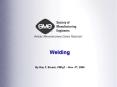Welding PowerPoint PPT Presentation