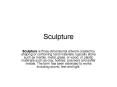 Sculpture PowerPoint PPT Presentation