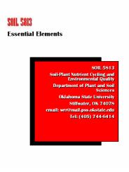 Essential Elements