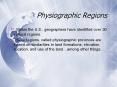Physiographic Regions PowerPoint PPT Presentation