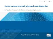 Environmental accounting in public administration