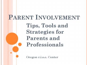 Parent Involvement