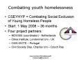 Combating youth homelessness PowerPoint PPT Presentation