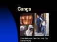 Gangs PowerPoint PPT Presentation
