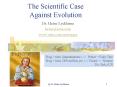 The Scientific Case Against Evolution PowerPoint PPT Presentation