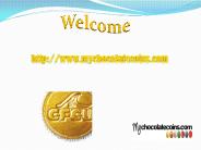 Gold Chocolate Coins