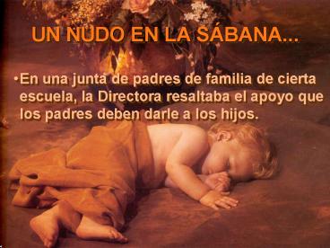 UN NUDO EN LA SABANA