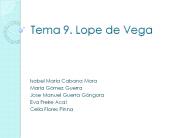 Tema 9. Lope de Vega