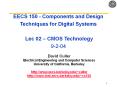 EECS 150 - Components and Design Techniques for Digital Systems  Lec 02  PowerPoint PPT Presentation