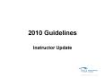 2010 Guidelines PowerPoint PPT Presentation