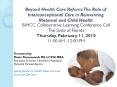 Beyond Health Care Reform: The Role of Interconceptional Care in Reinventing Maternal and Child Health PowerPoint PPT Presentation
