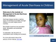 Management of Acute Diarrhoea in Children