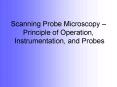 Scanning Probe Microscopy  PowerPoint PPT Presentation