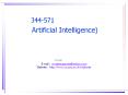 344-571 ?????????????  (Artificial Intelligence) PowerPoint PPT Presentation