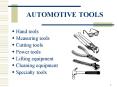 AUTOMOTIVE TOOLS PowerPoint PPT Presentation