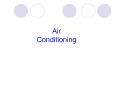 Air Conditioning PowerPoint PPT Presentation