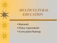 MULTICULTURAL EDUCATION PowerPoint PPT Presentation