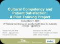 Cultural Competency and Patient Satisfaction: A Pilot Training Project PowerPoint PPT Presentation