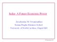 India- A Future Economic Power PowerPoint PPT Presentation