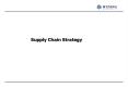 Supply Chain Strategy PowerPoint PPT Presentation