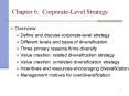 Chapter 6: Corporate-Level Strategy PowerPoint PPT Presentation