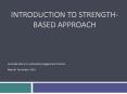 INTRODUCTION TO STRENGTH-BASED APPROACH PowerPoint PPT Presentation