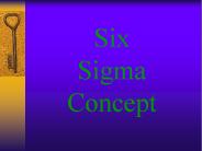 Six Sigma Concept