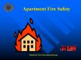 Apartment Fire Safety PowerPoint PPT Presentation