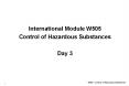 International Module W505 PowerPoint PPT Presentation