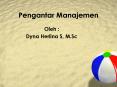 Pengantar Manajemen PowerPoint PPT Presentation