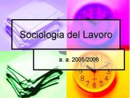 Sociologia del Lavoro