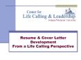 Resume PowerPoint PPT Presentation