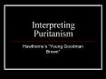 Interpreting Puritanism PowerPoint PPT Presentation